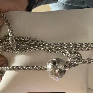 Silver adjustable chain